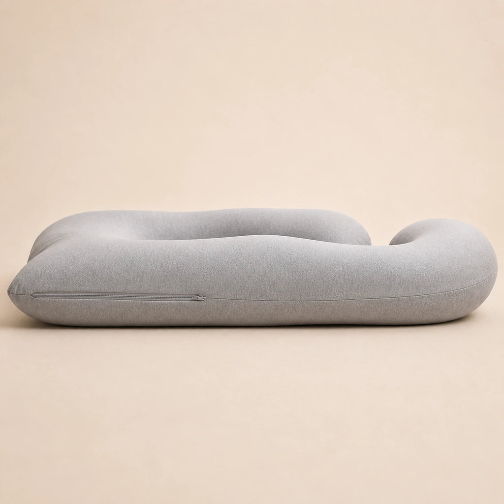 G-Shaped Pregnancy Pillow | Full Body Maternity Support for Side Sleeping