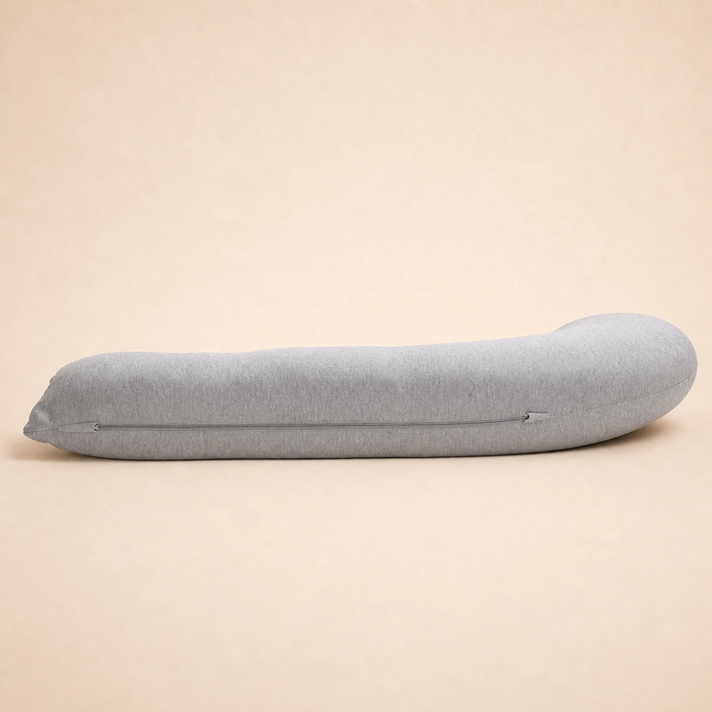 L-Shaped Pregnancy Pillow | Full Body Maternity Support for Side Sleeping