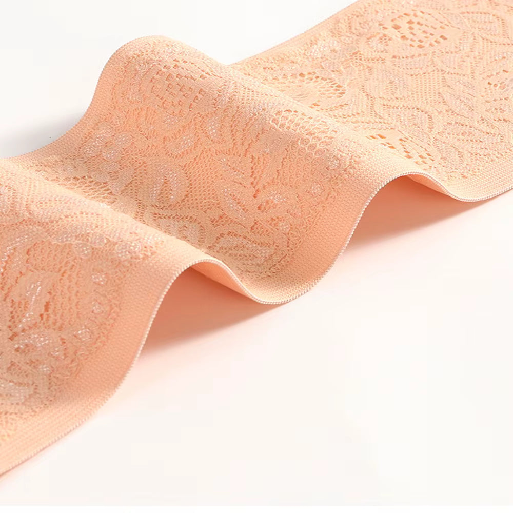 Close-up of adjustable pregnancy support belt construction and stitching